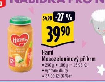 Albert Hami masozeleninový příkrm nabídka
