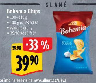Albert Bohemia chips nabídka