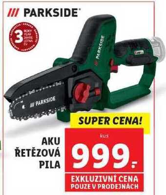 Lidl Aku řetězová pila nabídka