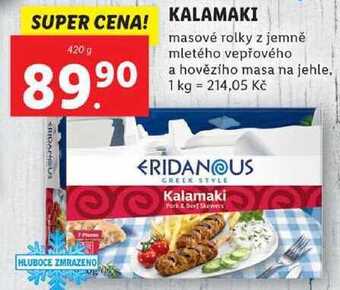 Lidl Kalamaki, 420 g nabídka