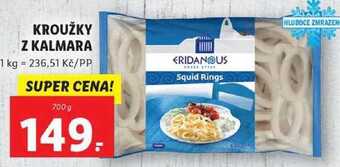 Lidl Kroužky z kalmara, 700 g nabídka