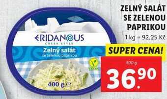 Lidl Zelný salát se zelenou paprikou, 400 g nabídka