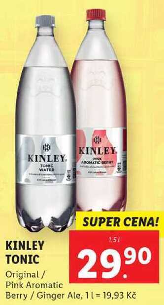Lidl Kinley tonic, 1,5 l nabídka