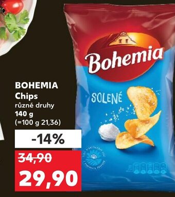 Kaufland BOHEMIA Chips nabídka