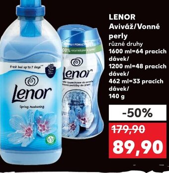 Kaufland LENOR Aviváž/Vonné perly nabídka