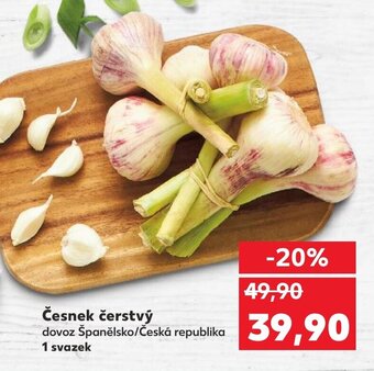 Kaufland Česnek čerstvý nabídka
