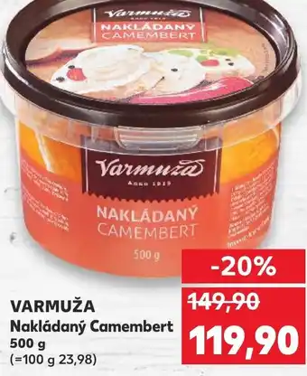 Kaufland VARMUŽA Nakládaný Camembert nabídka