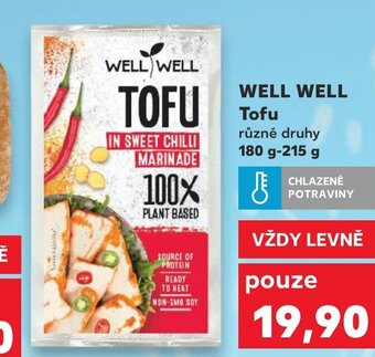 Kaufland WELL WELL TOFU nabídka