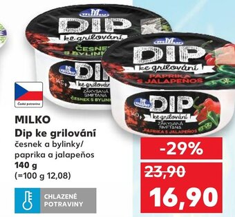 Kaufland MILKO Dip ke grilování nabídka