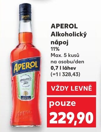 APEROL Alkoholický nápoj