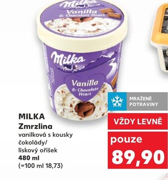 Kaufland MILKA Zmrzlina nabídka