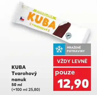 KUBA Tvarohový nanuk 50 ml