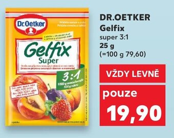 Kaufland DR.OETKER Gelfix nabídka