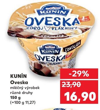 Kaufland KUNIN OVESKA nabídka