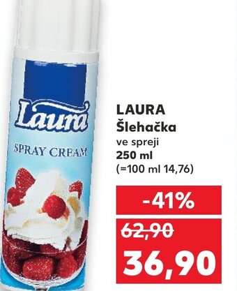 Kaufland LAURA Šlehačka nabídka