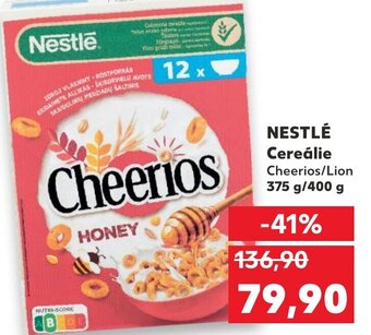 Kaufland NESTLÉ Cereálie nabídka