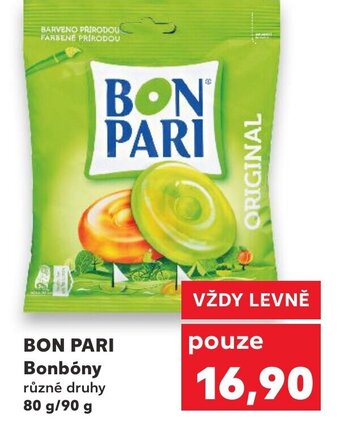 Kaufland BON PARI Bonbóny nabídka
