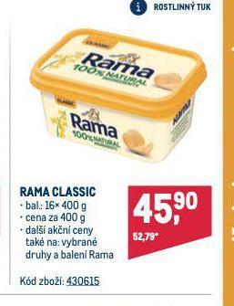 Makro Rama classic nabídka