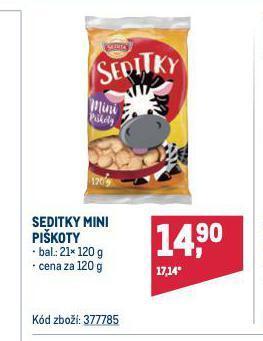 Makro Seditky piškoty nabídka