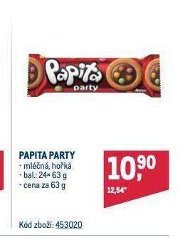 Makro Papita party nabídka
