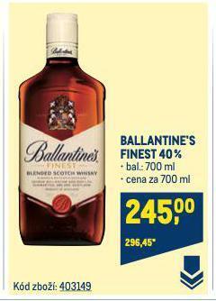 Makro Ballantine's finest nabídka