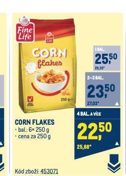 Makro Corn flakes nabídka