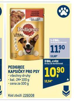 Makro Pedigree kapsičky pro psy nabídka