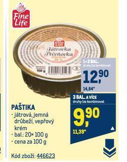 Makro Paštika nabídka