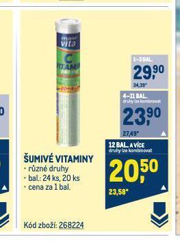 Makro Šumivé tablety nabídka