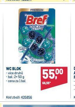 Makro Bref wc blok nabídka