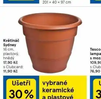 Tesco Květináč sydney nabídka