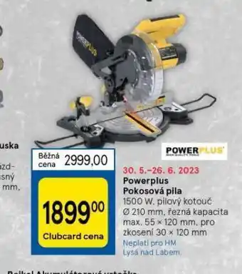 Tesco Powerplus pokosová pila nabídka
