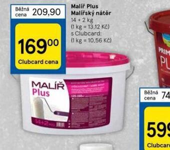 Tesco Malíř plus malířský nátěr nabídka