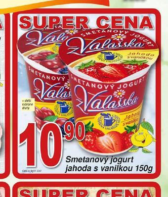 Hruška Smetanový jogurt jahoda s vanilkou nabídka