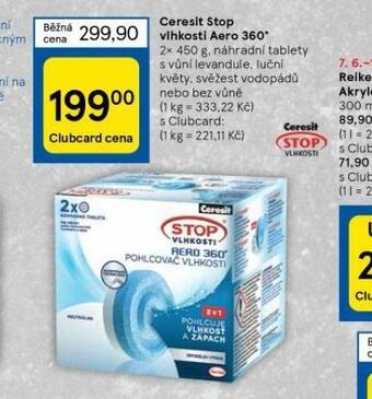 Tesco Ceresit stop vlhkosti aero 360° nabídka
