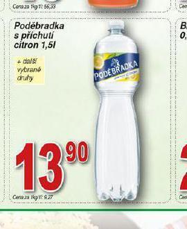 Hruška Poděbradka s příchutí citron nabídka