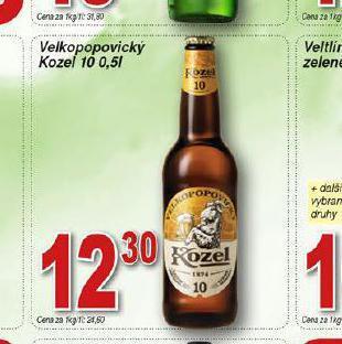 Hruška Pivo velkopopovický kozel 10 nabídka
