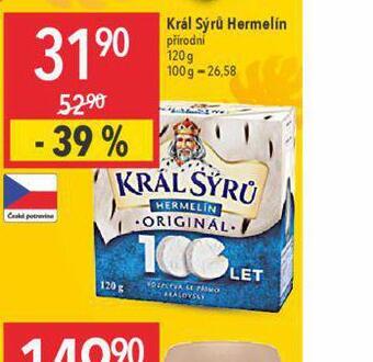 Globus Král sýrů hermelín nabídka