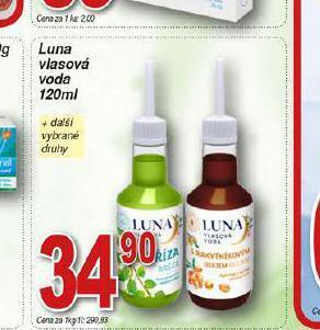 Hruška Luna vlasová voda nabídka