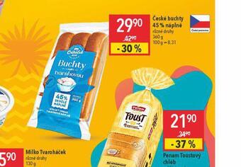 Globus České buchty 45% náplně nabídka