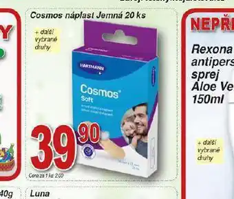 Hruška Cosmos náplast jemná nabídka