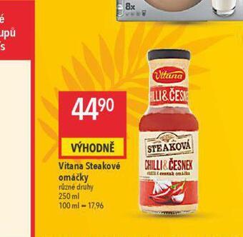 Globus Vitana steakové omáčky nabídka