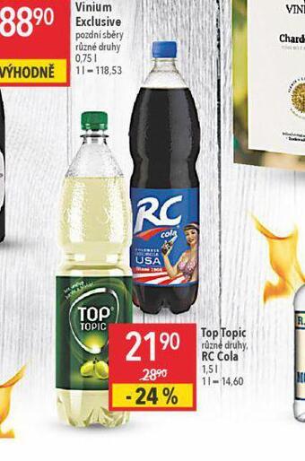 Globus Rc cola nabídka