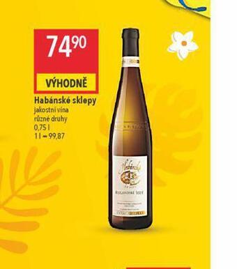 Globus Habánské sklepy nabídka