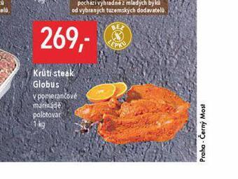 Globus Krůtí steak nabídka