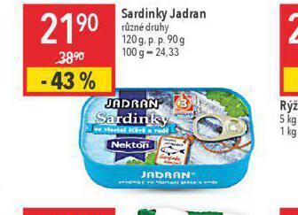 Sardinky jadran