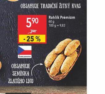 Globus Rohlík premium nabídka