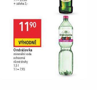 Globus Ondrášovka ochucená nabídka