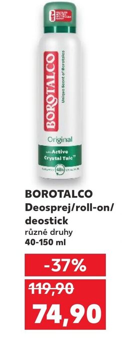 BOROTALCO Deosprej/roll-on/ deostick