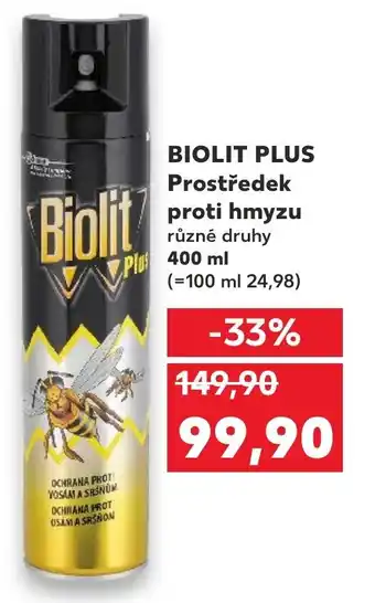 BIOLIT PLUS Prostředek proti hmyzu